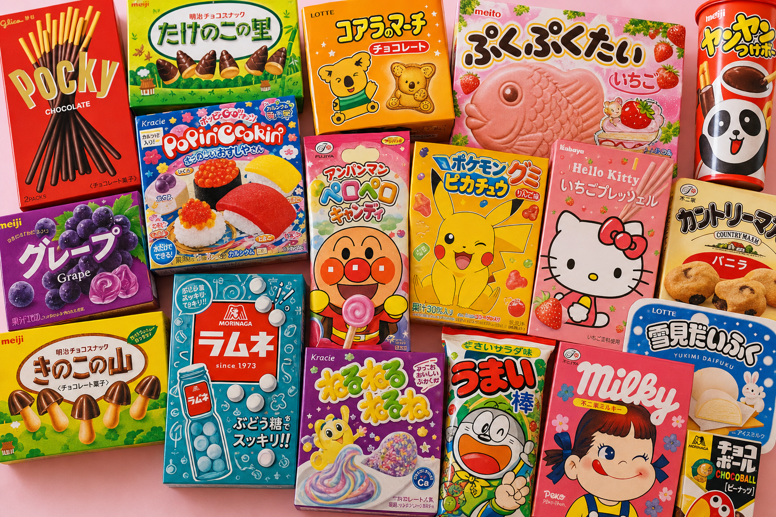 Japanese Snacks Starter Guide: Hi-Chew, Pocky & Mochi