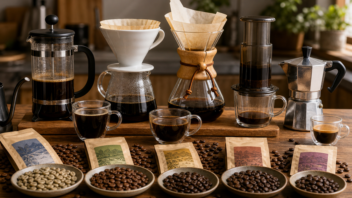 How to Compare Coffee Brewing Methods with Different Beans at Home: A 2026 Guide