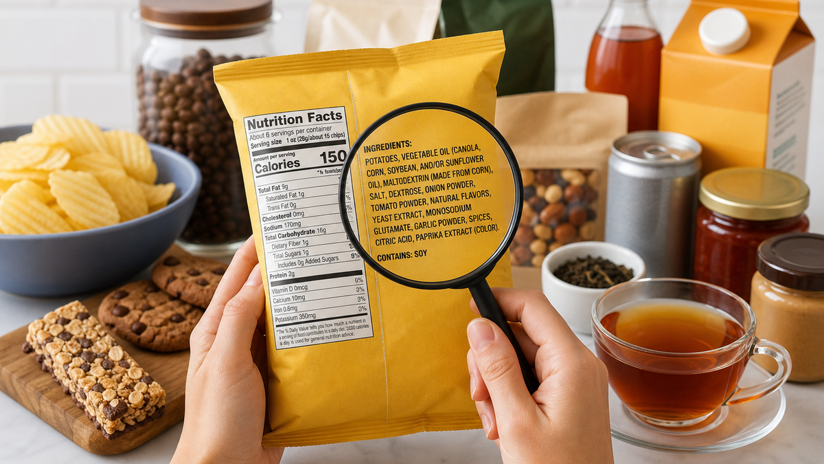 How to Read Labels for Hidden Ingredients in Packaged Snacks Sold in the USA