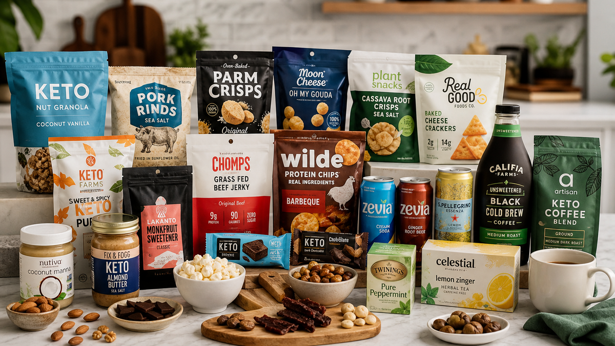Top Shelf-Stable Snack Brands for Keto and Low-Carb Diets in 2026