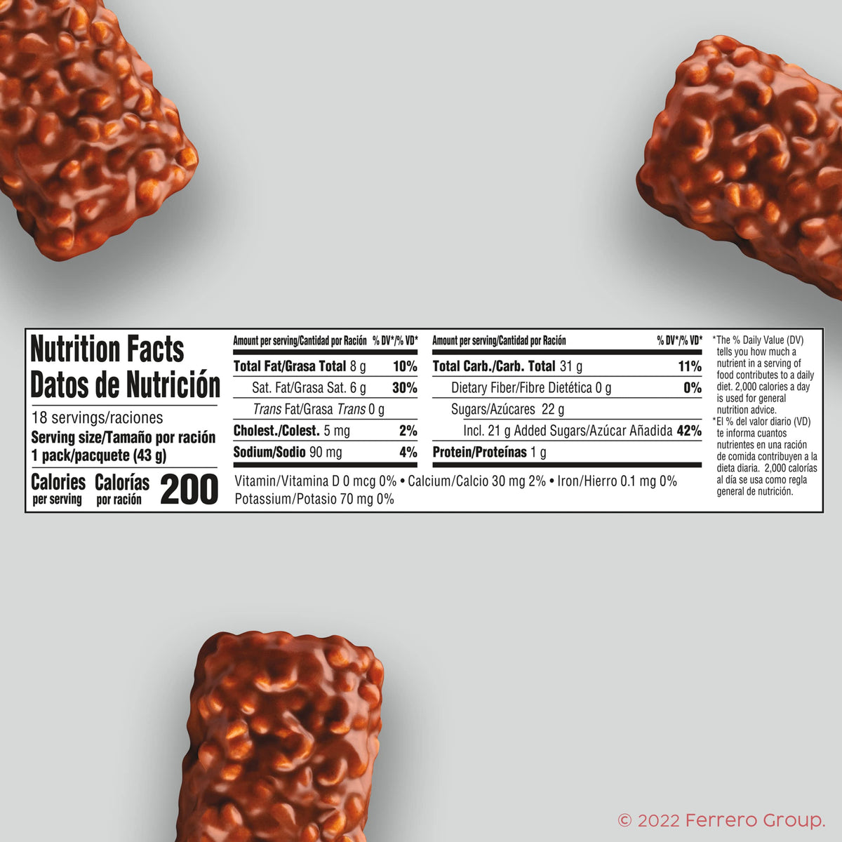 100 Grand bars suitable for a cozy movie night with friends.