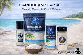 100% Gourmet sea salt on pasta and salads for balanced seasoning