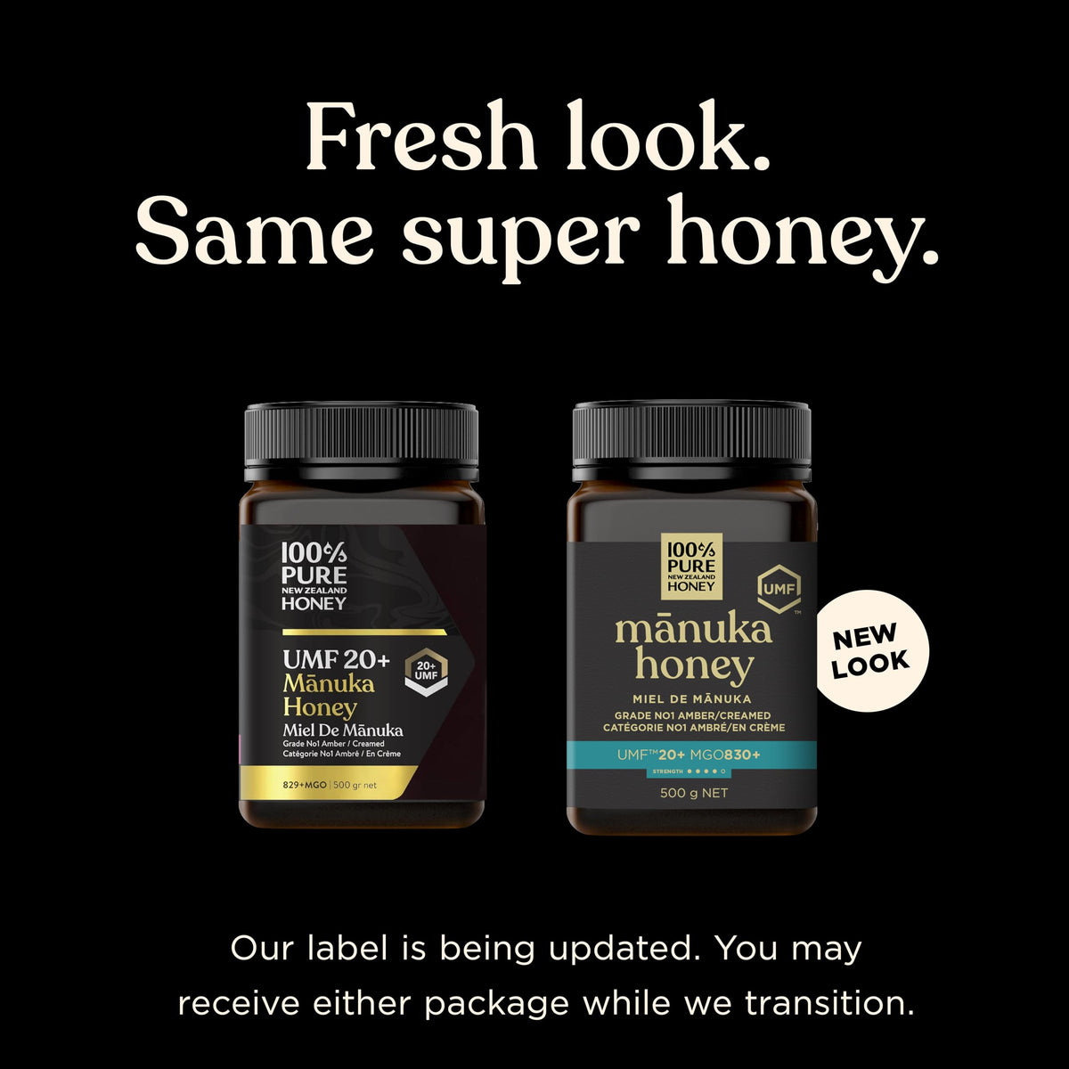 Pouring Manuka honey UMF20+ from the bottle into tea for a natural lift