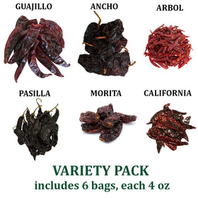 1400S SPICES Ancho chile whole peppers with sweet, earthy notes for moles and sauces.