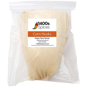 1400S Spices corn husks tamale wrappers ready for authentic tamales