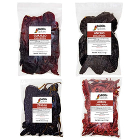 1400S Spices Guajillo chile dried for bright salsas and pozole.