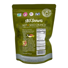 180 Snacks Nut and Seed Crunch close-up mix reveals texture and variety for satisfying crunch