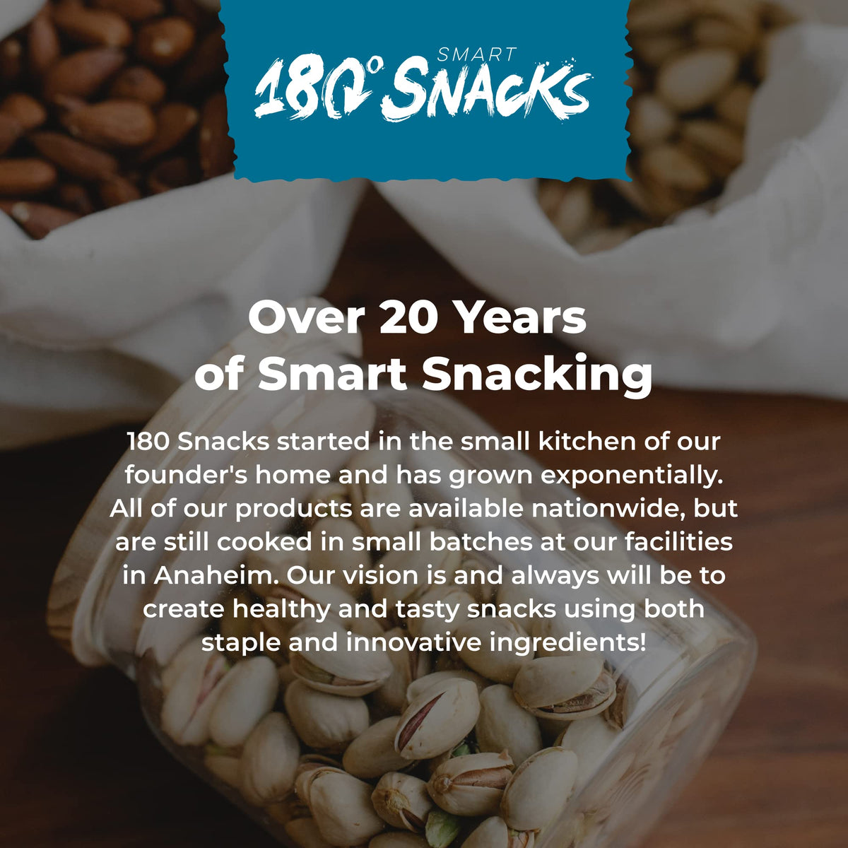 180 Snacks Skinny Rice Bar Cranberry & Almond angled pack view for convenient pre-meal snacking.
