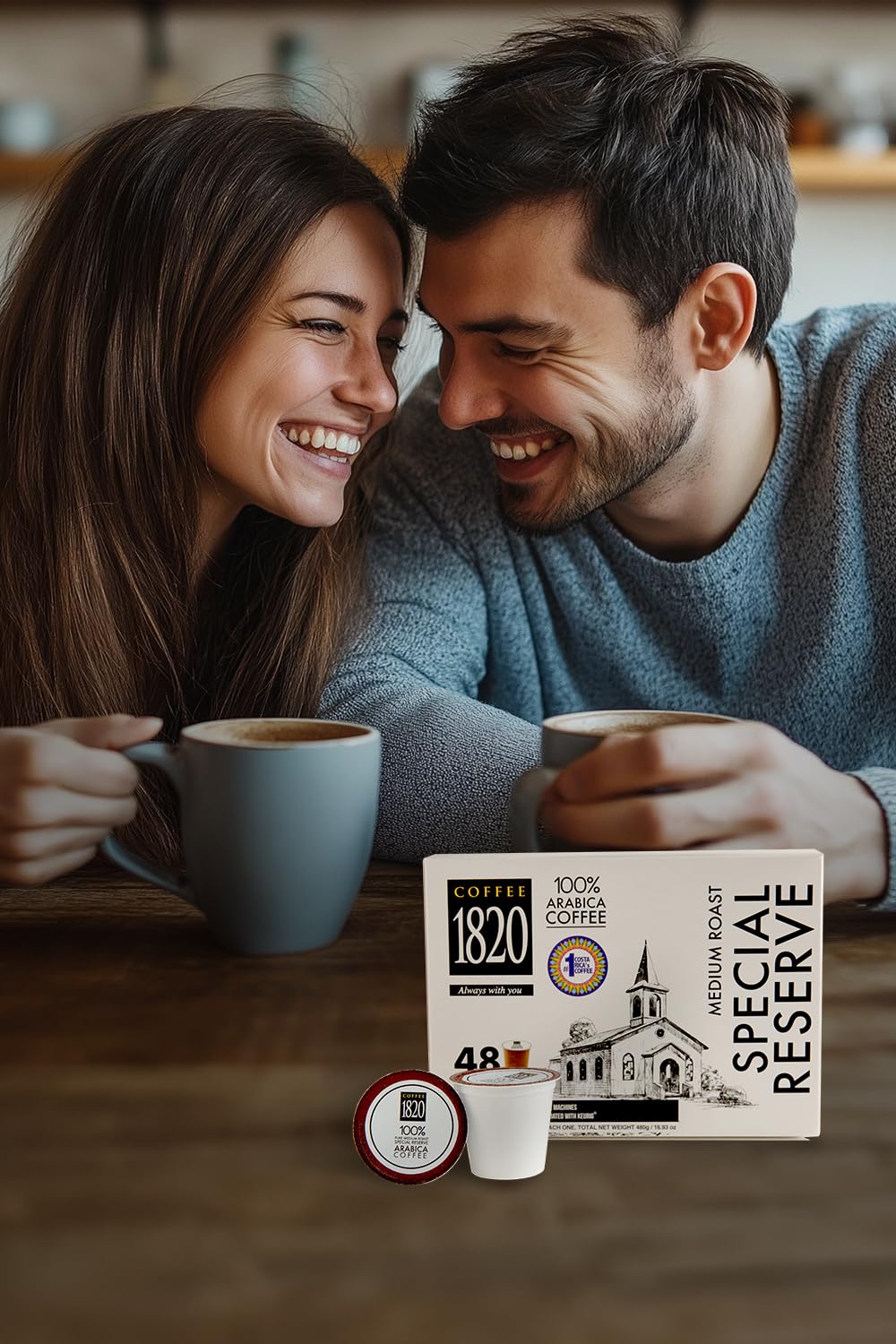 Cafe 1820 keurig-compatibility enables quick, consistent brews with Keurig machines.