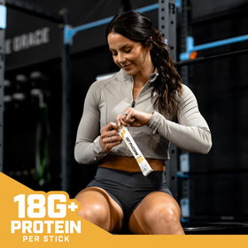 1st Phorm Meat Sticks USA-raised pork signals quality and simple ingredients.