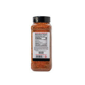 2 Gringos Chupacabra Cajun seasoning dual-cap close-up for easy shaking