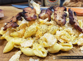 Aromatic spice blend close-up reveals herbs and peppers