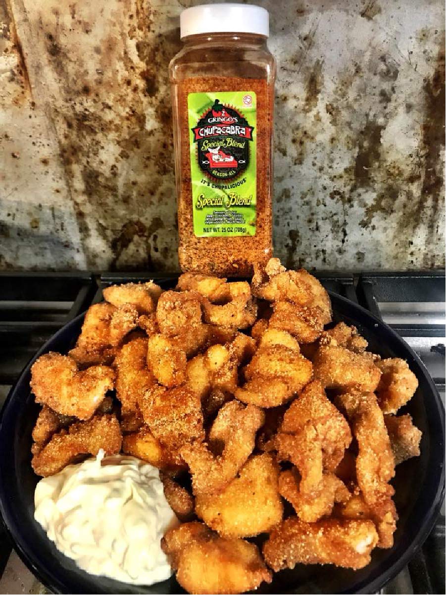 Poultry dish seasoned with citrus-infused blend from 2 Gringos Chupacabra.