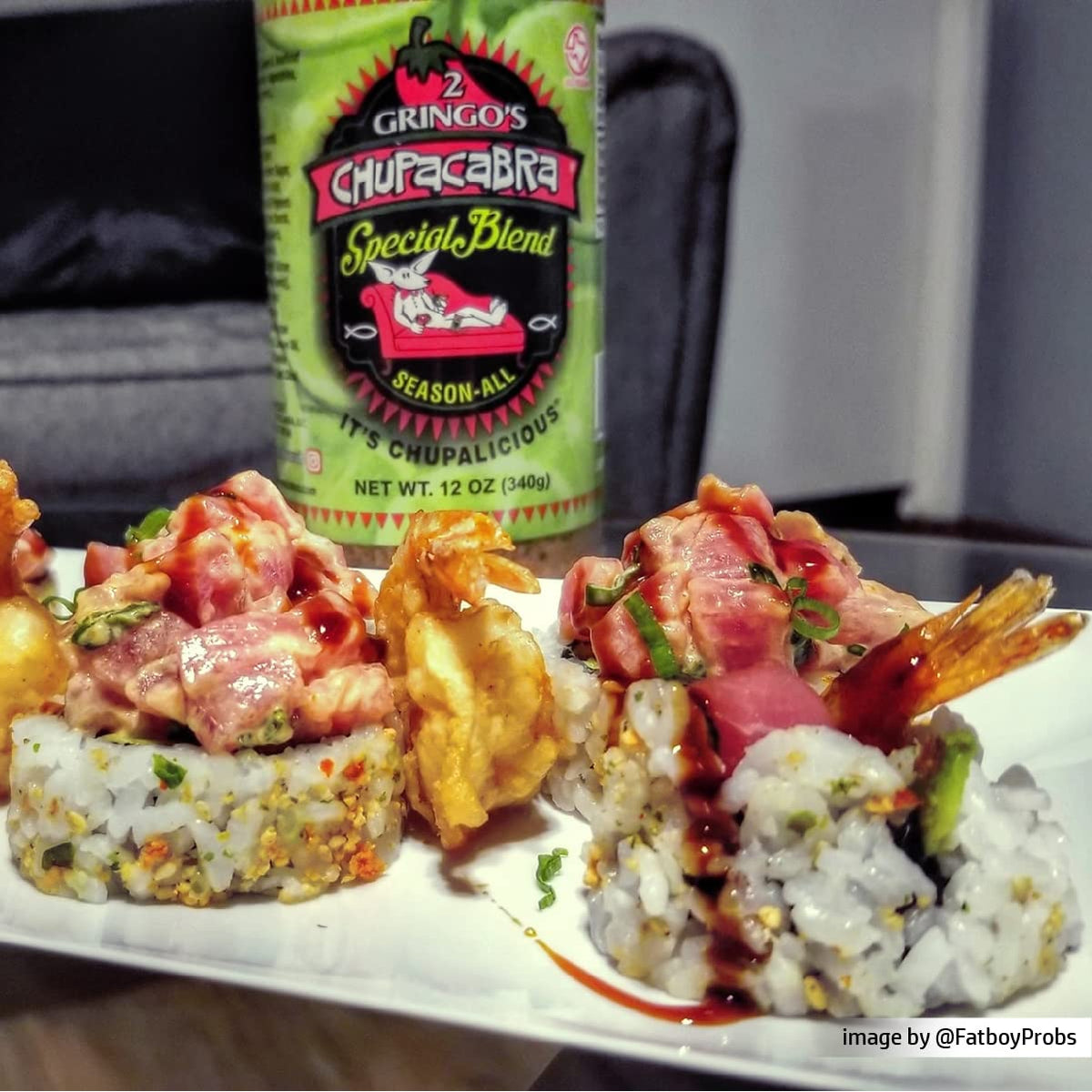 2 Gringo's Chupacabra Special Blend used in marinades for juicy results.