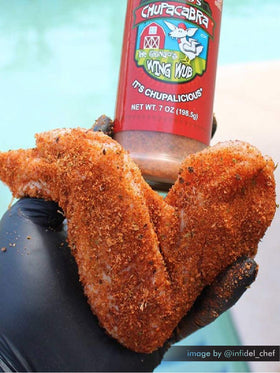 2 Gringos Chupacabra Wing Wub adds depth to pasta dishes.