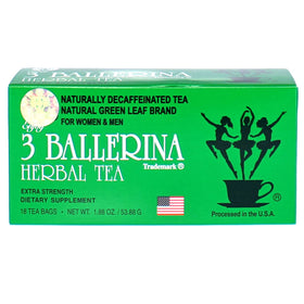 3 Ballerina Diet Tea exterior box, ideal for a simple daily routine.