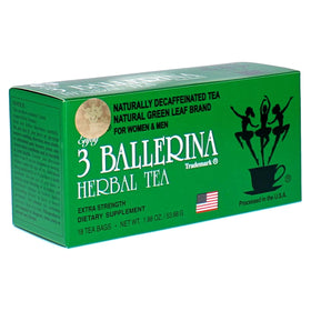 USA-processing line ensures consistent quality for 3 Ballerina Diet Tea Extra Strength.