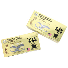 3 Ballerina Ginseng Tea box front — extra-strength herbal blend for a soothing cup.