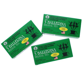 Steeping 3 Ballerina Dieters lemon tea yields a bright, comforting cup