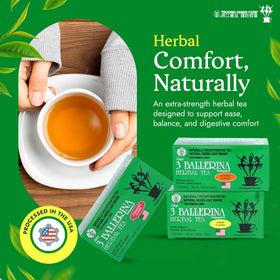 3 Ballerina Tea lemon flavor pack offers a crisp, uplifting citrus moment