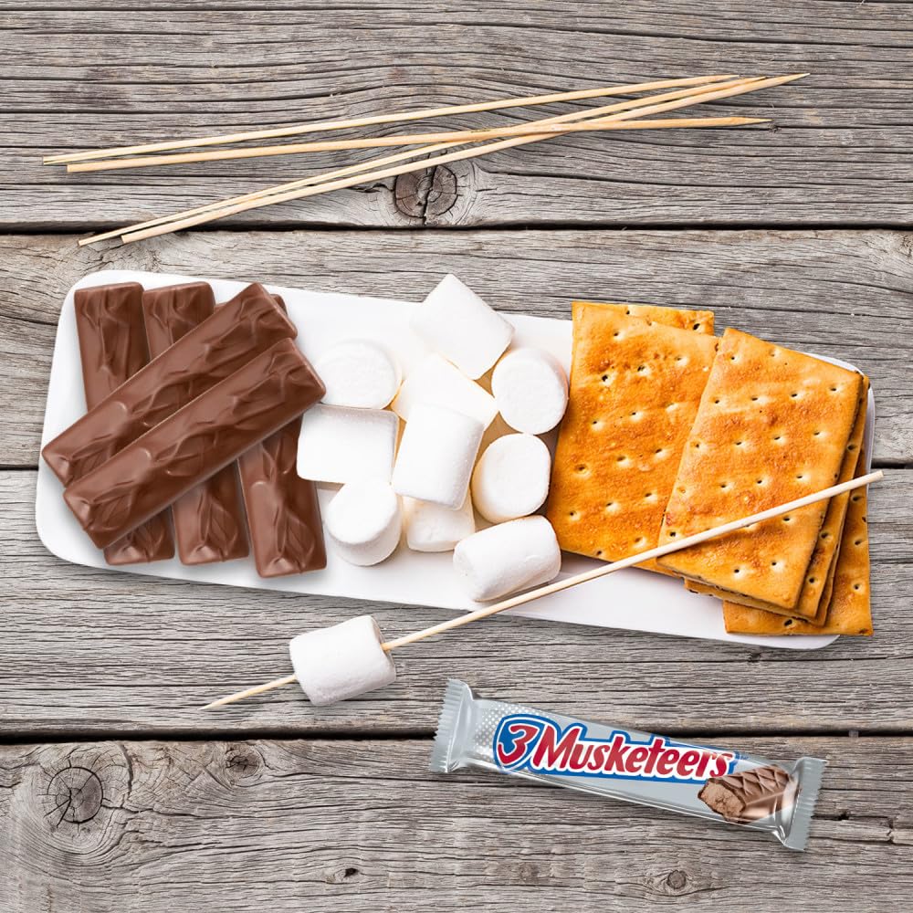 3 Musketeers bulk box packaging ready for celebrations and party favors.