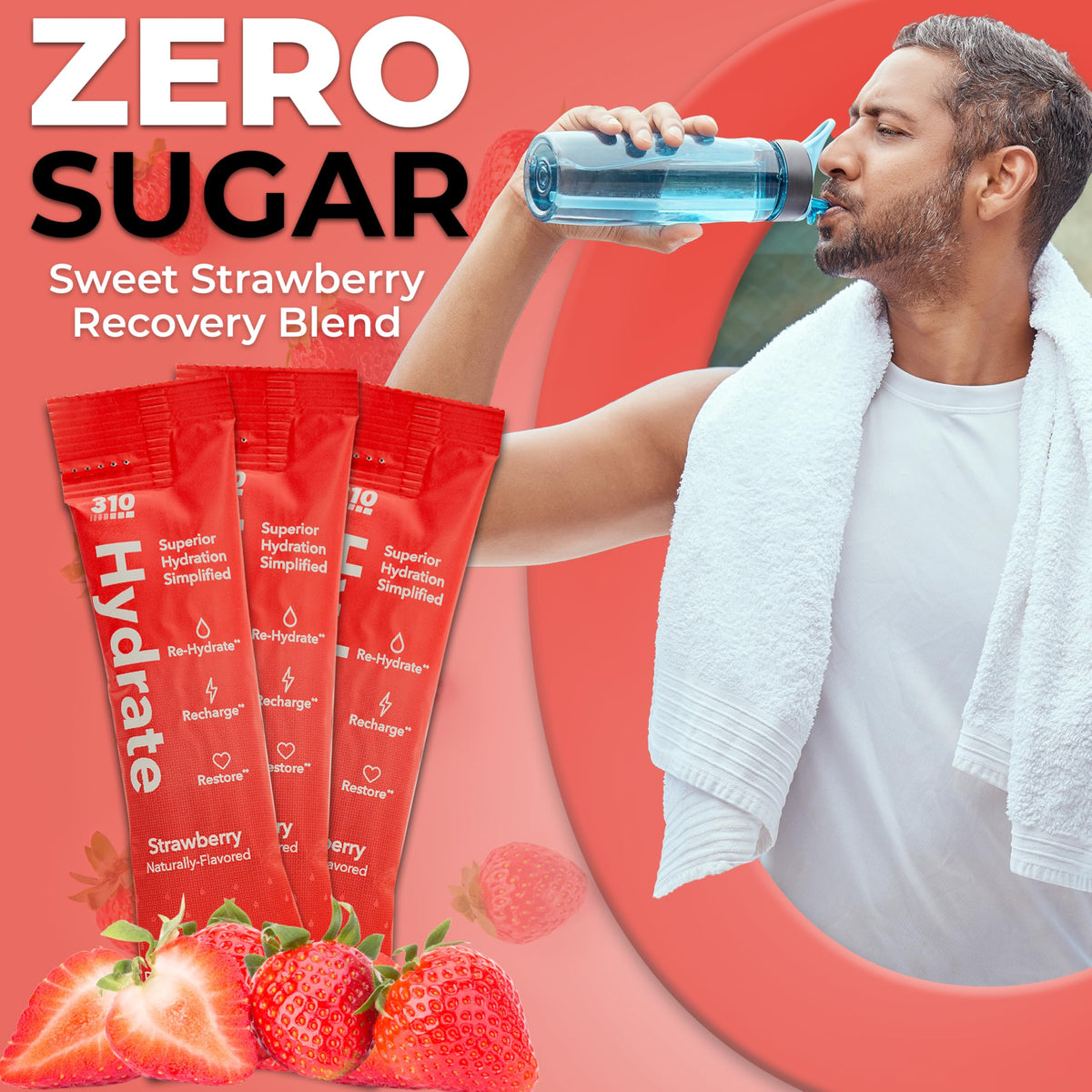 310 Nutrition no caffeine hydration option for anytime refreshment