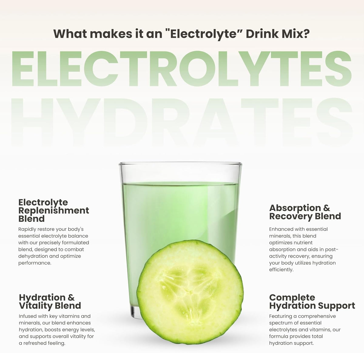310 Nutrition cucumber electrolyte mix in a ready-to-use bottle setup
