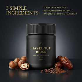 Toast with 314 Hazelnut Bliss spread ready for breakfast