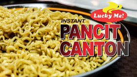 365 Asian Store pancit canton 30-pack close-up showing ten portions per flavor