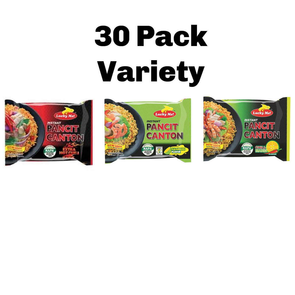 365 Asian Store pancit canton citrus kalamansi packaging highlighting bright, refreshing citrus notes