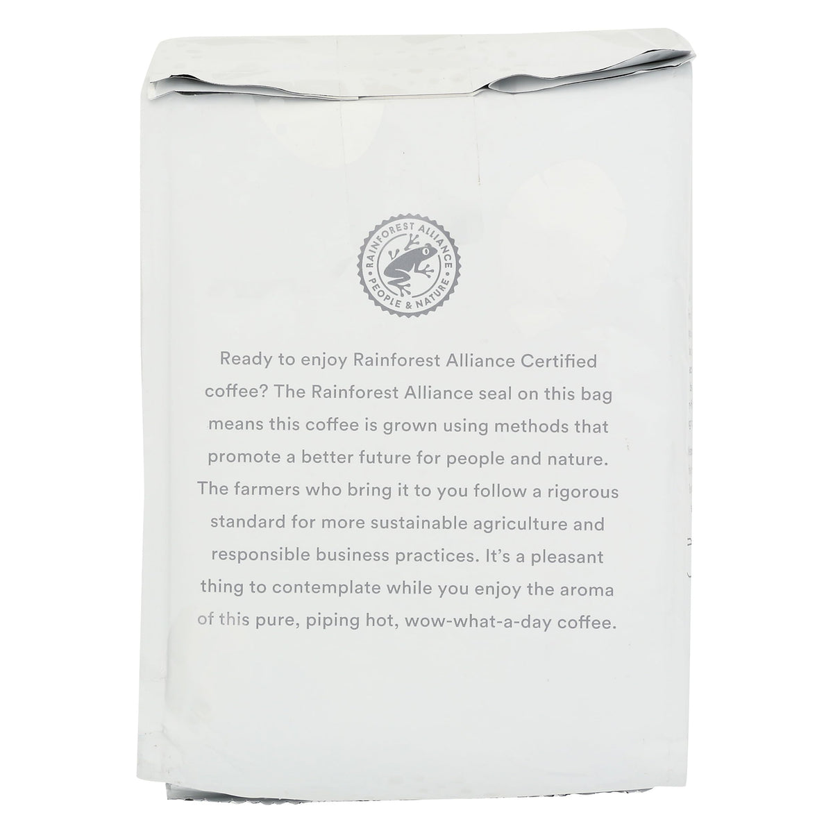 365 by Whole Foods Island Blend coffee pour-over highlighting rich flavor for a smooth cup