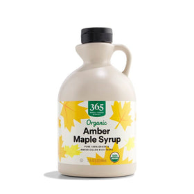 365 by Whole Foods Market maple syrup amber bottle pours for drizzle and flavor