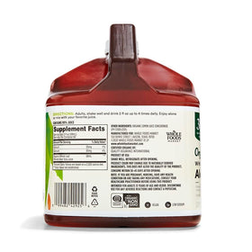 365 by Whole Foods Market Aloe Vera juice label showing organic whole leaf quality