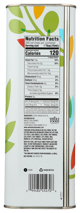 Bread dipped in 365 by Whole Foods Market olive oil for dipping flavor