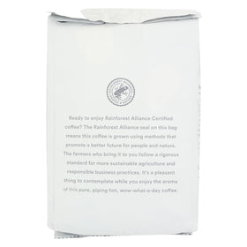 365 by Whole Foods Market whole bean coffee bag highlights sustainability and fresh grind-ready quality