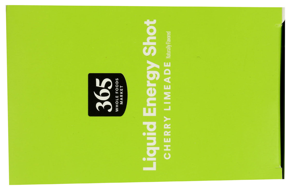 365 energy shot cherry limeade multi-pack shot highlighting value and extended use