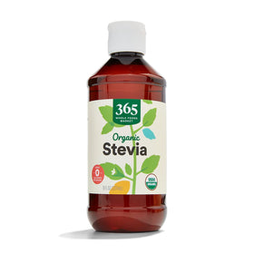 365 by Whole Foods Market stevia liquid bottle 8oz, zero-calorie natural sweetener for beverages