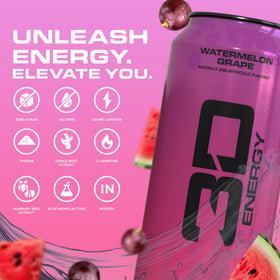 3D Energy Watermelon Grape 12-pack image communicates bulk value for regular use.