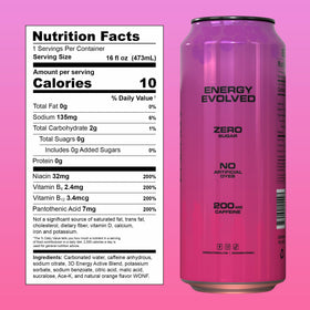 3D Energy Watermelon Grape can with ice serves as a refreshing workout or study companion.