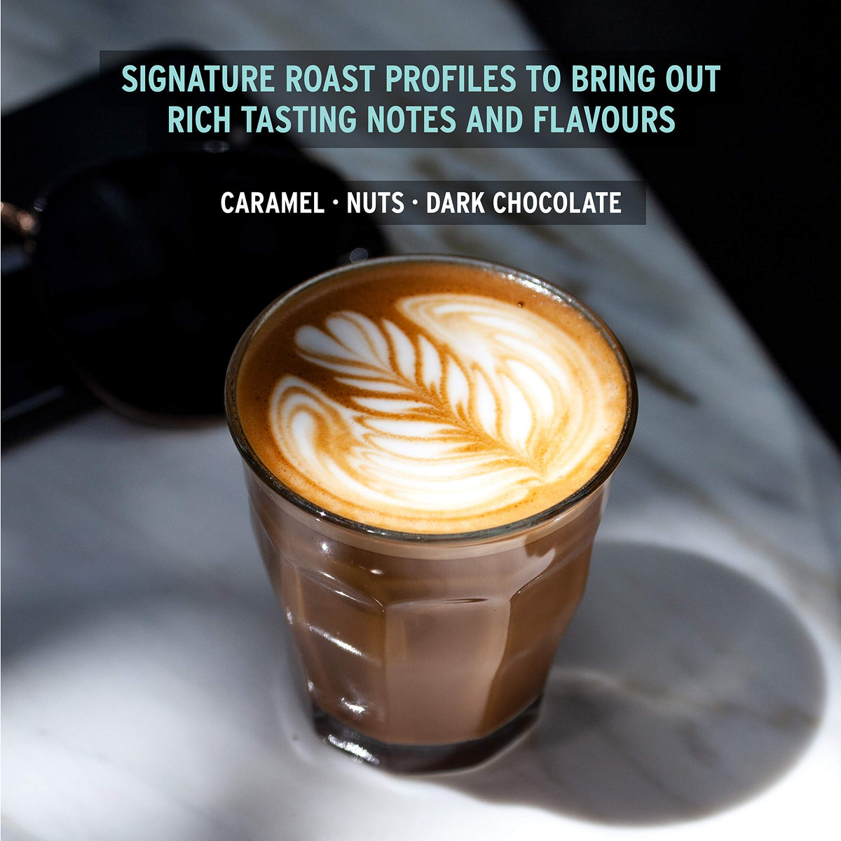 Aroma-filled steam from 49th Parallel Old School Espresso hints at rich flavor