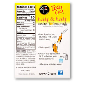4C Stix on-the-go sachets ideal for travel and family hydration.