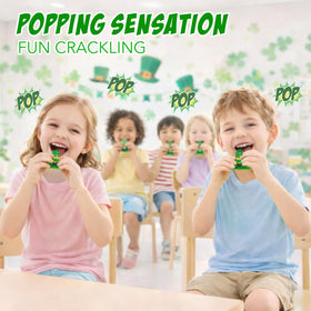 4E's Novelty green apple pop rocks create playful treats at gatherings