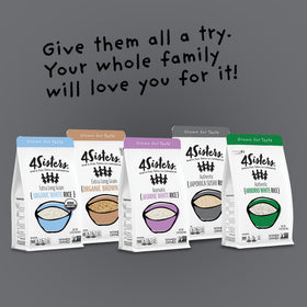 4Sisters 2lb sustainable packaging for easy storage and farm-to-table meals.