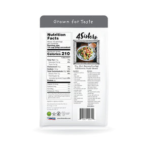 4Sisters sushi rice pouring close-up highlights premium texture for precise prep.