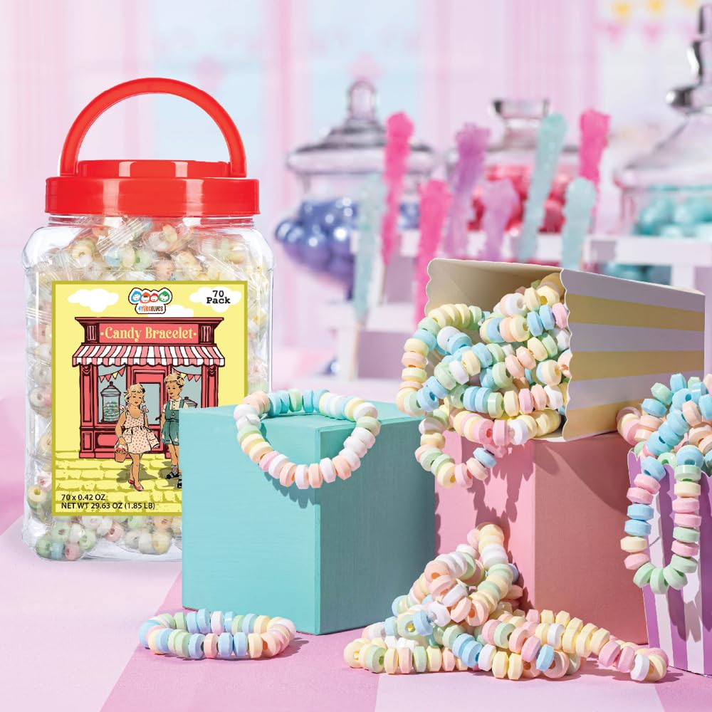 4YoreElves Barbie party favors candy bracelets for celebrations