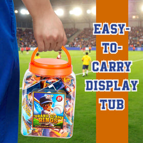 Cupcake toppers add a playful touch to game-day treats.