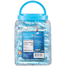 4YoreElves bulk pack of 50 candy bracelets ready to share.
