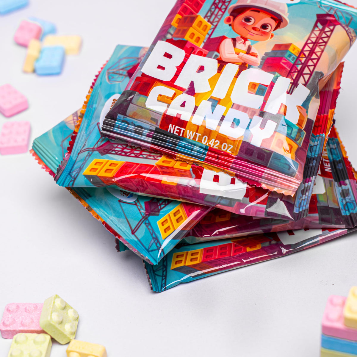 4YoreElves Candy Bricks kid-friendly snacks; great for classrooms and events.