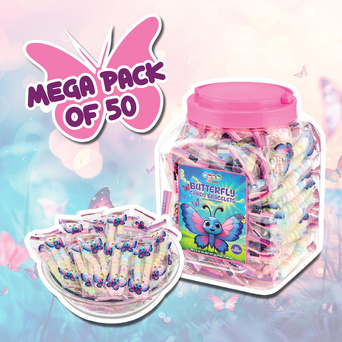4YoreElves novelty bracelets offer edible fun and wearable charm for kids.