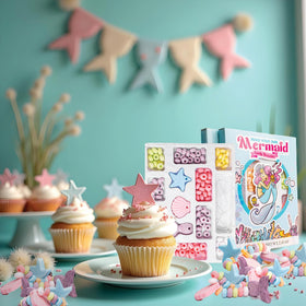 4YoreElves edible mermaid candy kit ideal for gift bags.